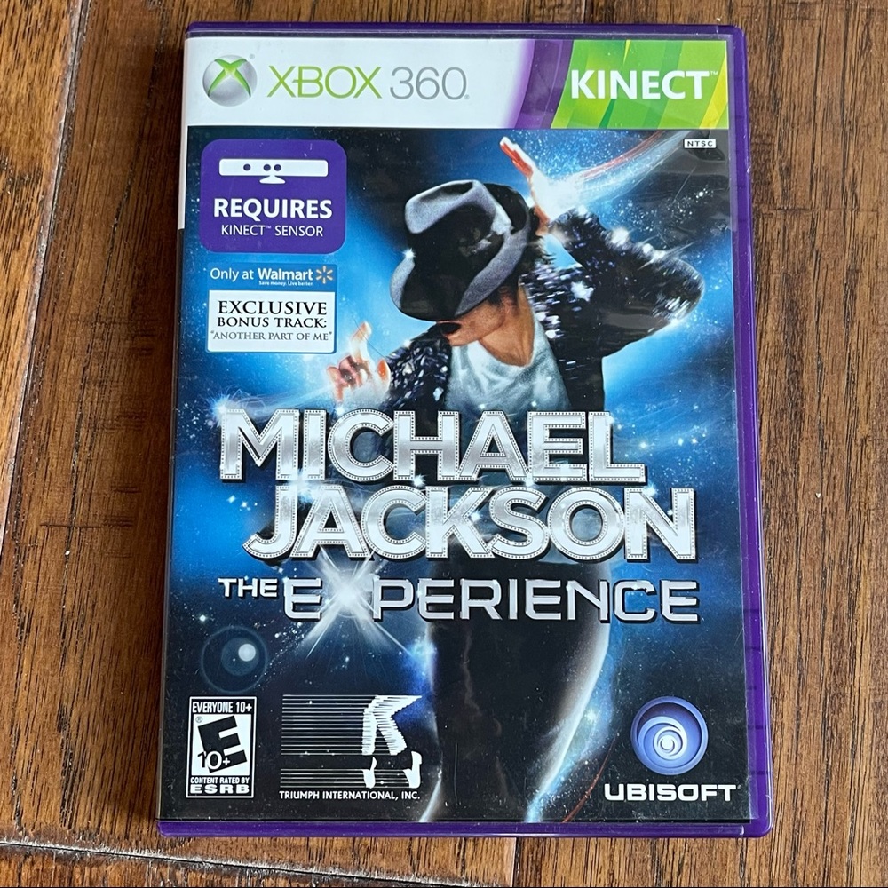 X-BOX 360 Kinect “Michael Jackson: The Experience” dance game